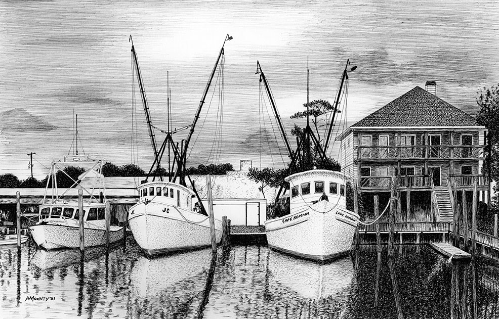 Shrimp-boats